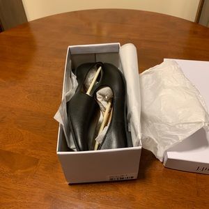 NIB J Jill Size 9 Black Pointed Toe Flats